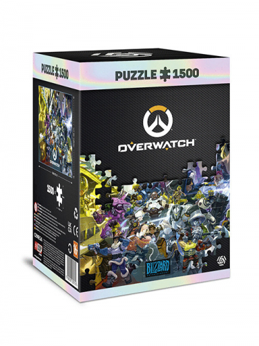 Overwatch Puzzle  - Heroes Collage 1500 dílků