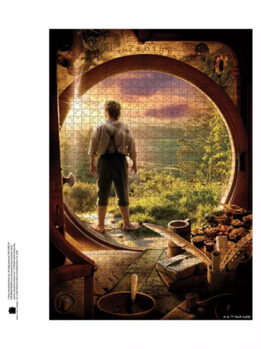 Puzzle The Hobbit - At the Door of Adventure (drewniane)