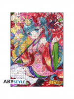 Puzzle Vocaloid - Hatsune Miku (Sakura Kimono)