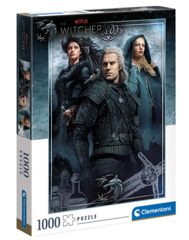 Puzzle Wiedźmin - Ciri, Yennefer i Geralt (Netflix)
