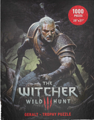 Puzzle Wiedźmin - Geralt Trophy