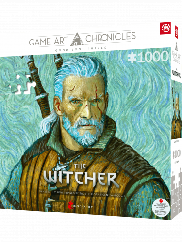 Puzzle Wiedźmin - Geralt & Van Gogh (Game Art Chronicles) (Good Loot)