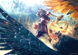 Witcher 3 Gryffin battle Puzzle 1000 elementów
