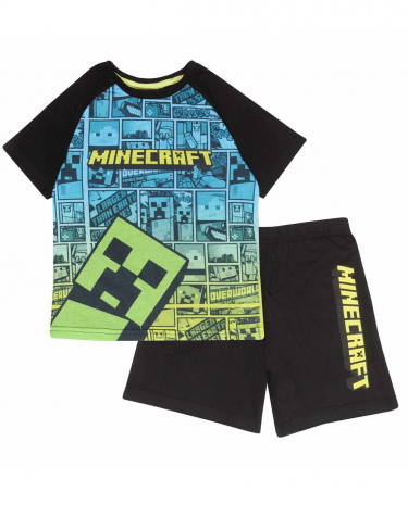 Piżama dziecięca Minecraft - Creeper Bang