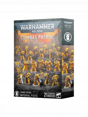W40k: Combat Patrol - Imperial Fists (21 figurek)