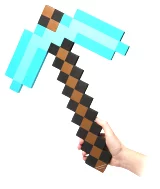 Replika kilofa z gry Minecraft - Diamond Pickaxe 52 cm