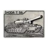 Sběratelská plaketka World of Tanks - Škoda T-56 (Xzone Exclusive)