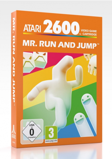 Cartridge do retro konsoli Atari 2600+ (Mr. Run and Jump) (PC)