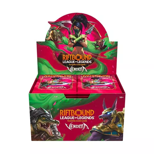 Gra karciana Riftbound TCG - Vendetta - Booster Box (24 boostery) - League of Legends