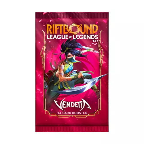 Gra karciana Riftbound TCG - Vendetta - Booster (14 kart) - League of Legends