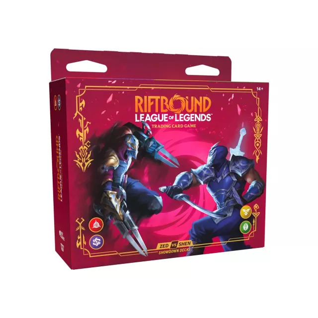 Gra karciana Riftbound TCG - Vendetta - Zed vs. Shen Showdown Deck - League of Legends