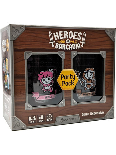 Gra planszowa Heroes of Barcadia - Party pack (rozszerzenie)