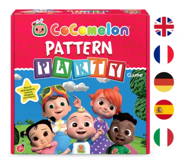 Gra dziecięca Cocomelon - Pattern Party - Gra planszowa