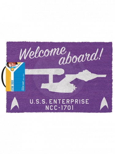 Wycieraczka Star Trek - Welcome aboard!