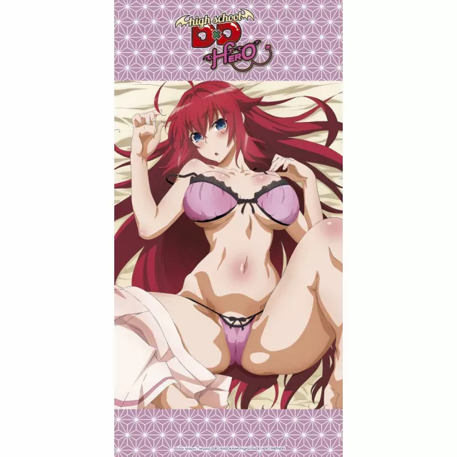 Ręcznik High School DxD - Rias on bed - Highschool DxD
