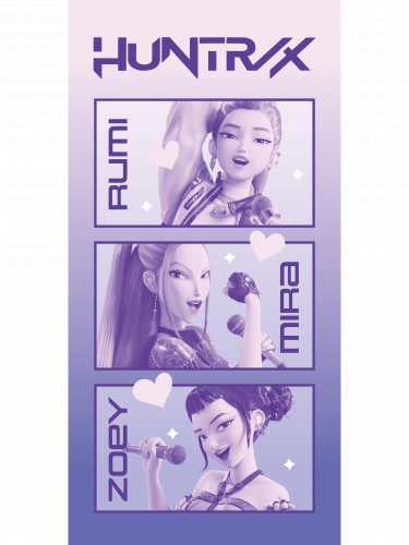 Ręcznik KPop Demon Hunters - Huntrix