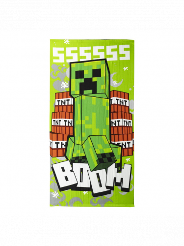 Ręcznik Minecraft - Creeper Boom