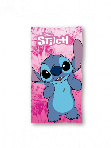 Ręcznik Lilo & Stitch - Stitch Pink