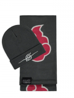 Czapka i szalik Naruto - Akatsuki