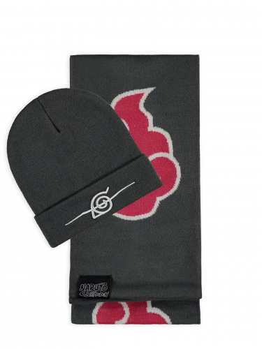 Czapka i szalik Naruto - Akatsuki