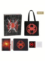 Zestaw podarunkowy Marvel - Spider-Man (torba płócienna, notatnik, podkładka pod mysz, notes, naklejki)