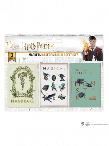 Magnes Harry Potter - Care of Magical creatures (3 szt.)