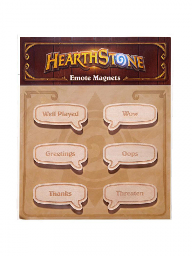 Zestaw magnesów Hearthstone - Emote