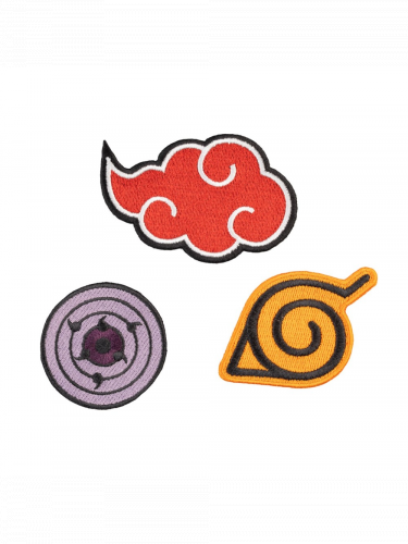 Naszywka Naruto Shippuden - Symbols (3 szt.)