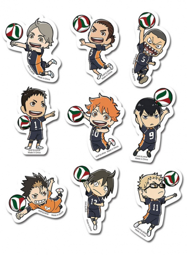 Naklejki Haikyu!! - Karasuno