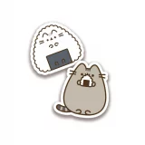 Naklejki Pusheen - Sushi Roll