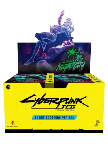 Gra karciana Cyberpunk TCG: Welcome to Night City - Booster Box (24 boostery)