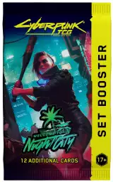 Gra karciana Cyberpunk TCG: Welcome to Night City - Booster (12 kart) - Kolekcjonerska gra karciana TCG