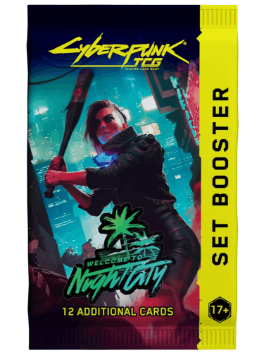 Gra karciana Cyberpunk TCG: Welcome to Night City - Booster (12 kart)