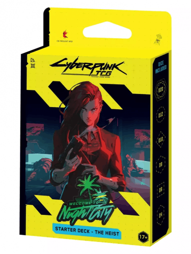 Gra karciana Cyberpunk TCG: Welcome to Night City - Starter Deck - The Heist