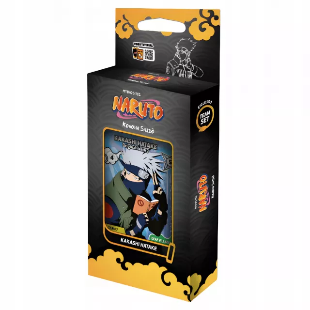 Gra karciana Naruto Mythos TCG: Team Set 2nd Edition - Kakashi Hatake - Kolekcjonerska gra karciana TCG