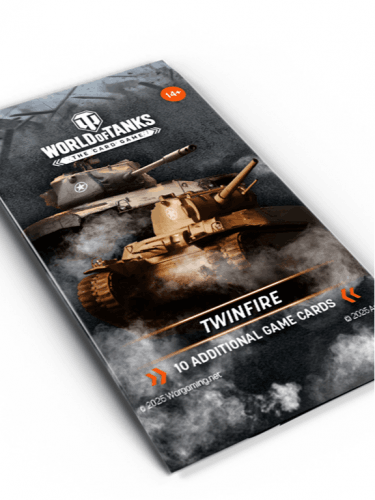 Gra karciana World of Tanks TCG: Twinfire - Booster (10 kart)