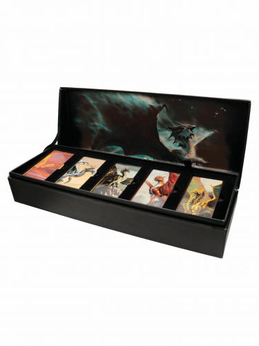 Zestaw plakietek Dungeons & Dragons - Metallic Dragons Set (5 szt.)