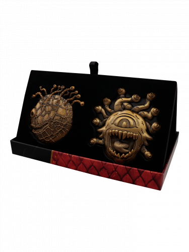 Zestaw medali kolekcjonerskich Dungeons & Dragons - 50th Anniversary Beholder (2 szt.)