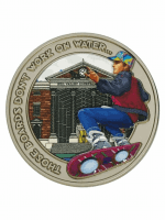 Moneta kolekcjonerska Back to the Future - Hoverboard Coin