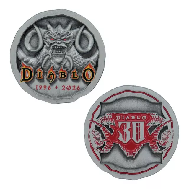 Moneta kolekcjonerska Diablo - Diablo (30th Anniversary) - Ograniczone w sztukach