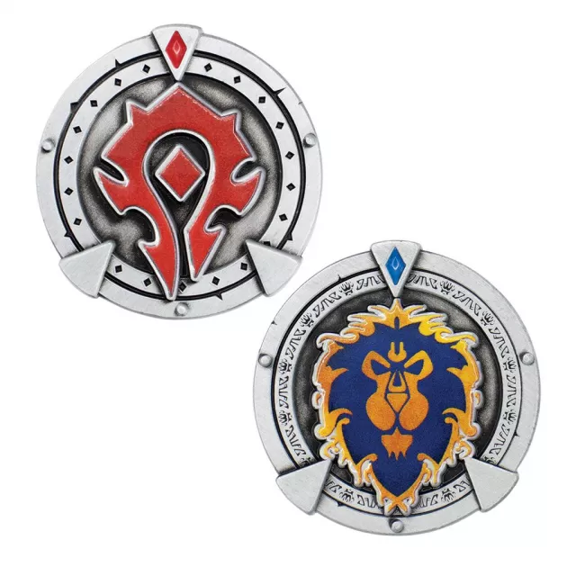 Moneta kolekcjonerska World of Warcraft - Alliance & Horde - Ograniczone w sztukach