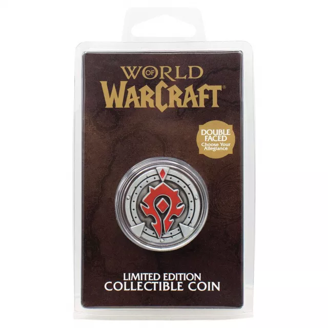 Moneta kolekcjonerska World of Warcraft - Alliance & Horde - Ograniczone w sztukach