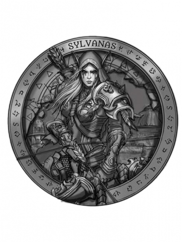 Moneta kolekcjonerska World of Warcraft - Sylvanas Commemorative Bronze Medal