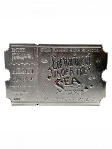 Plakietka kolekcjonerska Back to the Future - Enchantment Under the Sea Dance Ticket Limited Edition