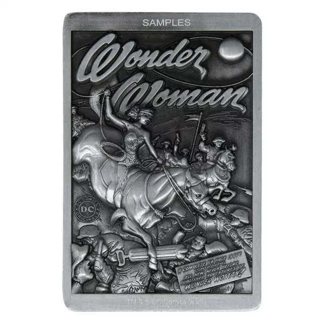 Plakietka kolekcjonerska DC Comics - Wonder Woman - ingot
