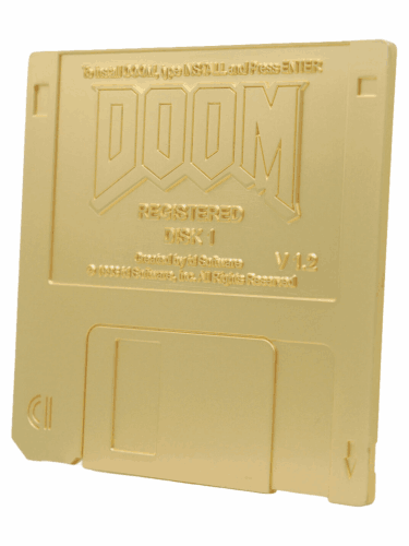 Replika kolekcjonerska Doom - Commemorative Floppy Disk Limited Edition
