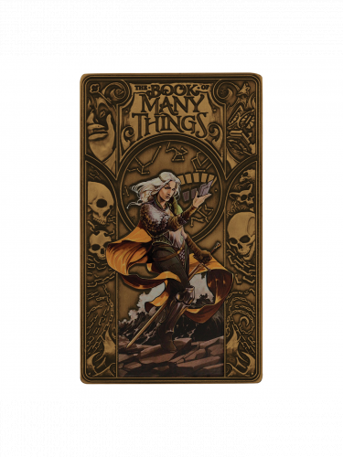 Plakietka kolekcjonerska Dungeons & Dragons - Book of Many Things Limited Edition