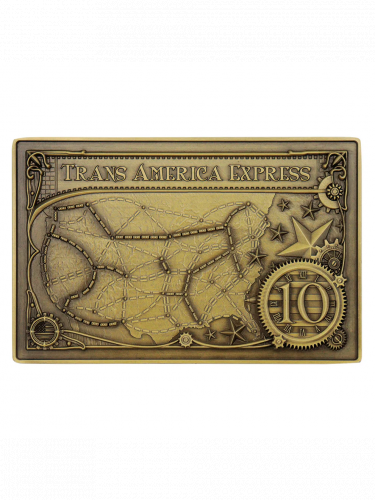 Plakietka kolekcjonerska Ticket to ride - Trans America Express Card Limited Edition