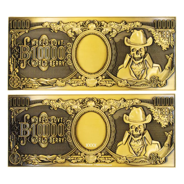 Plakietka kolekcjonerska One Piece - Berry Note Limited Edition - Ograniczone w sztukach