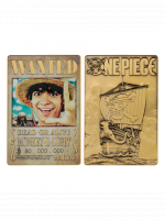 Plakietka kolekcjonerska One Piece - Luffy Wanted Poster (Netflix)